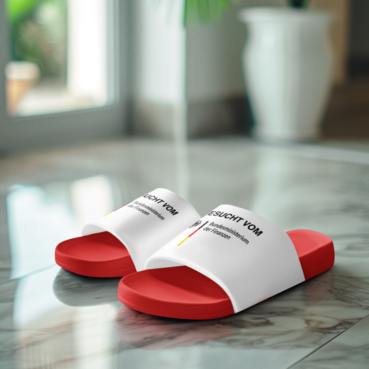 MoonDrip™ – „GESUCHT VOM BMF“ Badelatschen