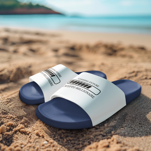 MoonDrip™ – „Loading Future: Crypto Millionaire“ Badelatschen