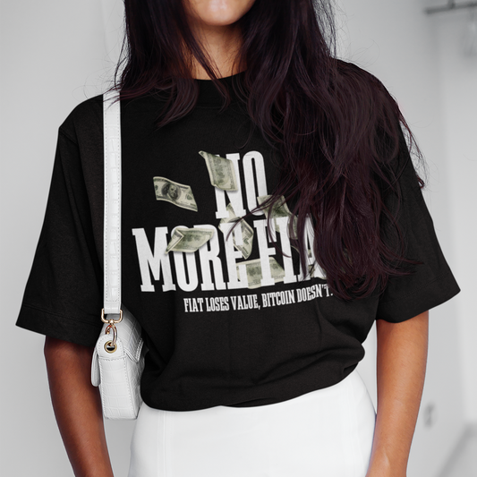 MoonDrip™ – „no more fiat“ Limited Oversize Shirt