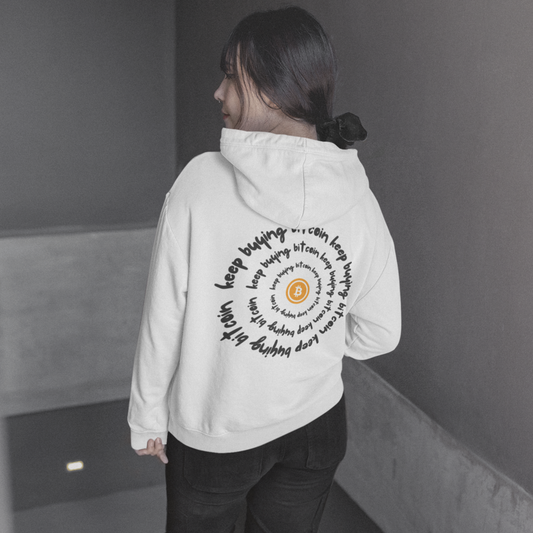 MoonDrip™ – „keep buying bitcoin“ Limited Oversize Hoodie