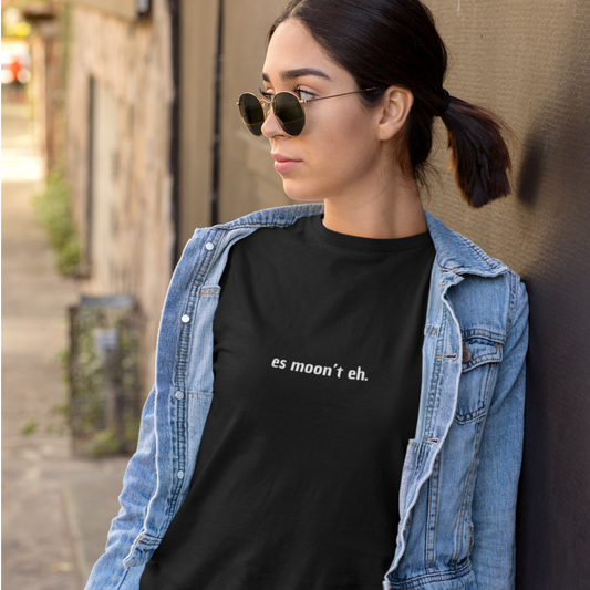 MoonDrip™ – „es moon't eh.“ Premium Organic Damenshirt