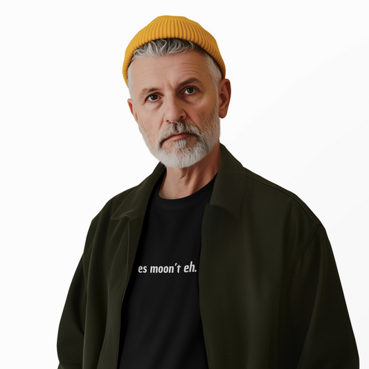 MoonDrip™ – „es moon't eh.“ Premium Organic Herrenshirt